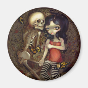 "Ich bin fast mit Ihnen" Magnet