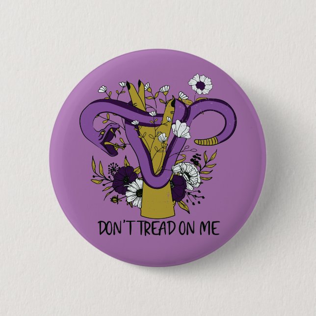 Ich bin Feministin Button (Vorderseite)