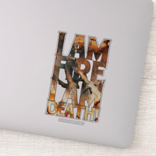 Ich bin Feuer, ich bin tot! Aufkleber