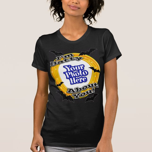 Ich bin fleißig, wenn du Beängstigende Fledermäuse T-Shirt (Vorderseite)