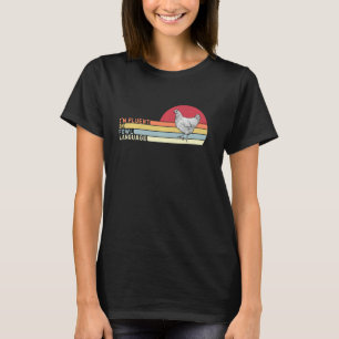 Ich bin fließend in Geflügels Sprache Sarkastische T-Shirt