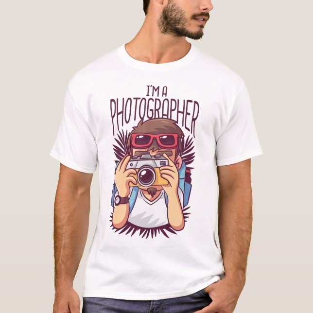 Ich bin Fotograf T-Shirt (Vorderseite)