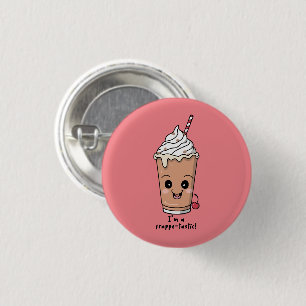 Ich bin Frappe-tastisch Rahm mit Schlagsahne Button