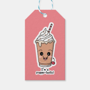 Ich bin Frappe-tastisch Rahm mit Schlagsahne Geschenkanhänger