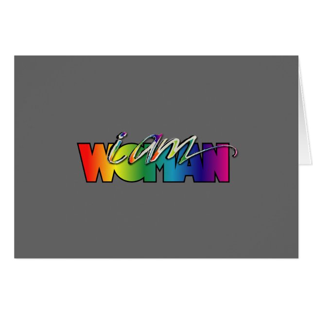 Ich bin Frau (Vorderseite (Horizontal))