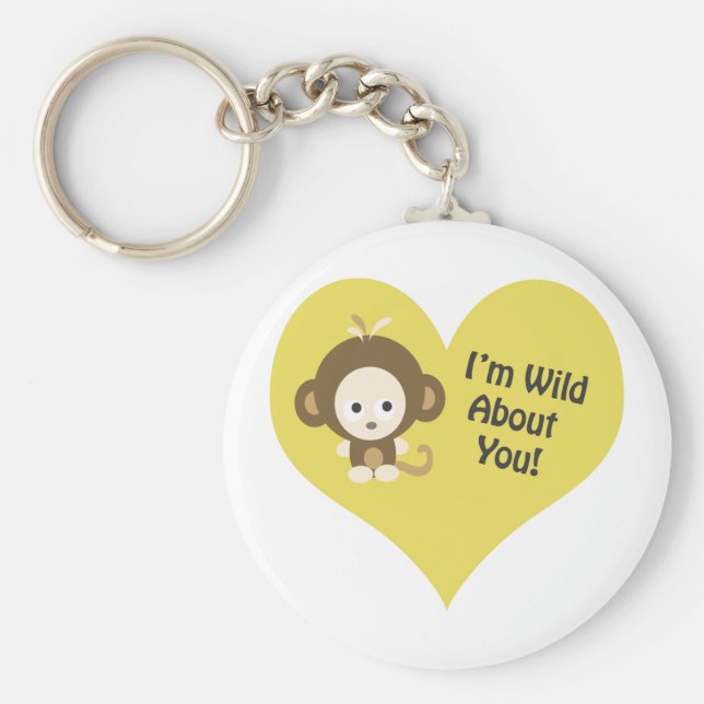 Ich bin frei von dir, Affe Schlüsselanhänger (Vorne)