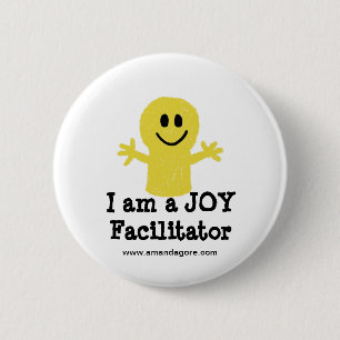 Ich bin Freude-Vermittler Button