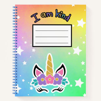 "Ich bin freundlich" Notebook Notizbuch