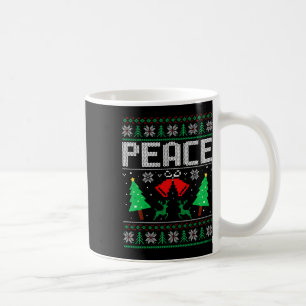 Ich bin Friede - ich komme in Frieden und bin mit Kaffeetasse