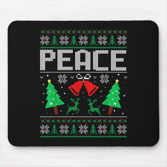 Ich bin Friede - ich komme in Frieden und bin mit  Mousepad (Vorne)