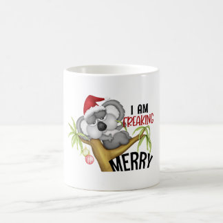 Ich bin froh - Weihnachten Koala Kaffeetasse