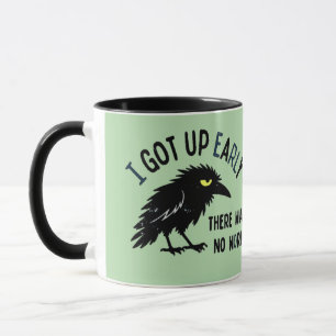 ICH BIN FRÜH AUF GESTANDEN TASSE