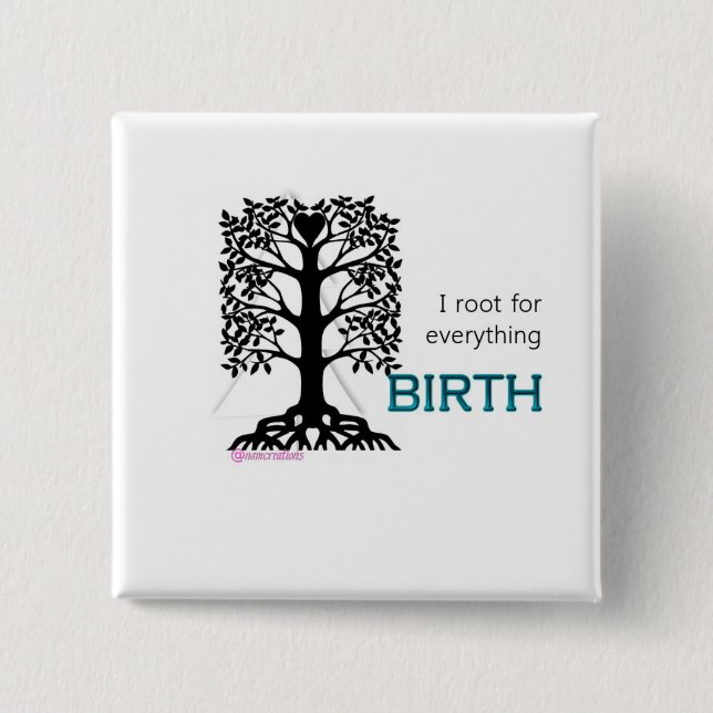 Ich bin für... button (Vorderseite)