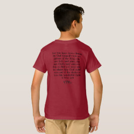 Ich bin für den Boys Basic Short Sleeve T - Shirt