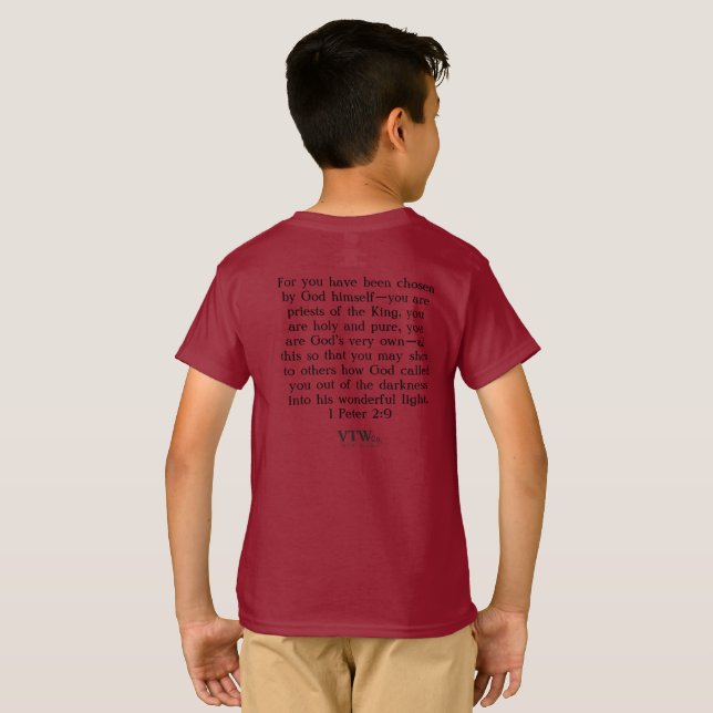 Ich bin für den Boys Basic Short Sleeve T - Shirt  (Schwarz voll)