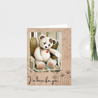 Ich bin für dich da... karte