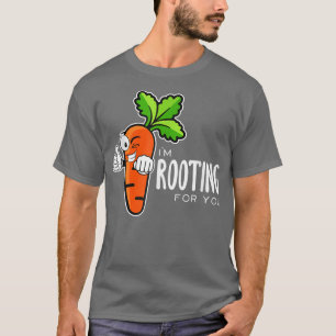 Ich bin für dich Rote Rübe Vegetarisch T-Shirt