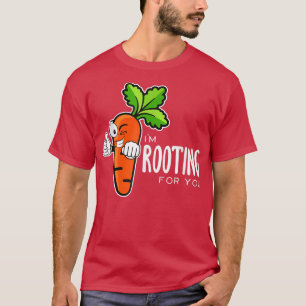 Ich bin für dich Rote Rübe Vegetarisch T-Shirt