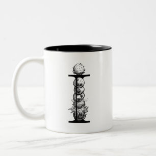 Ich bin für die Immunität von Anbeginn (Tasse) Zweifarbige Tasse