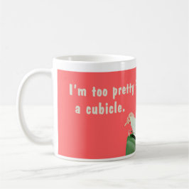Ich bin für eine Zelle zu hübsch Kaffeetasse