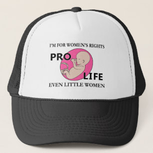 Ich bin für gegen die Abtreibung die Recht-sogar Truckerkappe