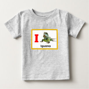 Ich bin für Iguana Baby T-shirt