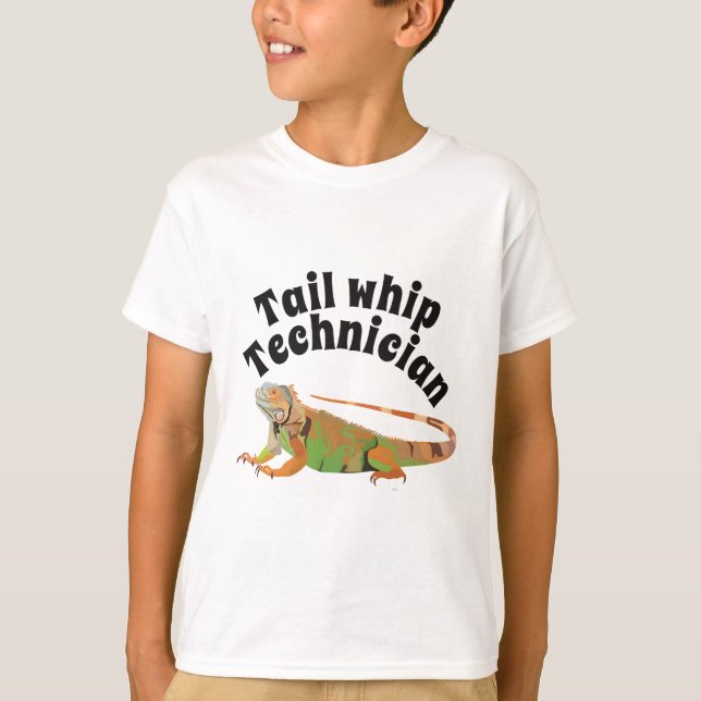 Ich bin für Iguana T-Shirt (Vorderseite)