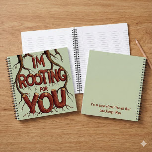 Ich bin für Ihr Notebook Notizbuch