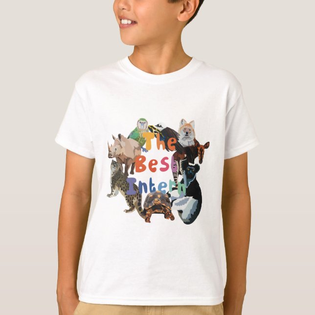 Ich bin für Praktikant T-Shirt (Vorderseite)