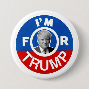 Ich bin für Trumpf Button