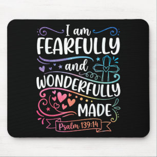 Ich bin furchtbar und wunderbar gemacht psalm 139_ mousepad