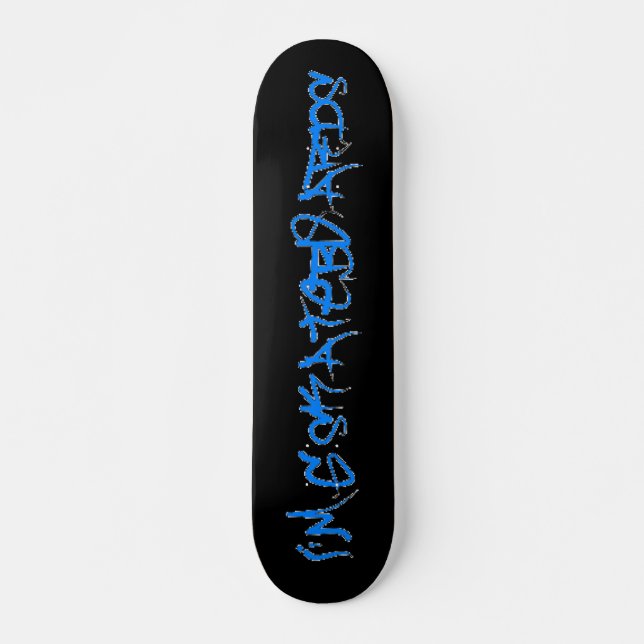 Ich bin G Skateboards (Brock Vandalo Schriftart) - (Vorne)