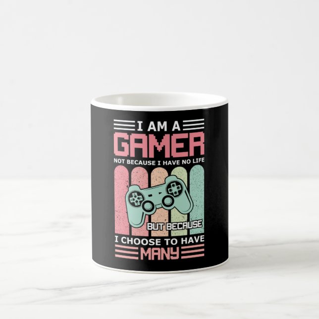 Ich bin Gamer | Videospiel Kaffeetasse (Mittel)
