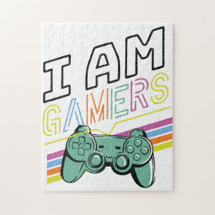 Ich bin Gamers - Retro Neon Gaming Design