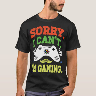 Ich bin Gaming Video Games Funny Gamer for Boys Te T-Shirt