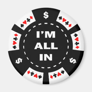 Ich bin ganz im Poker Magnet