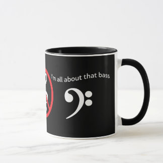 "Ich bin ganz über den Baß - verdreifachen Sie Tasse