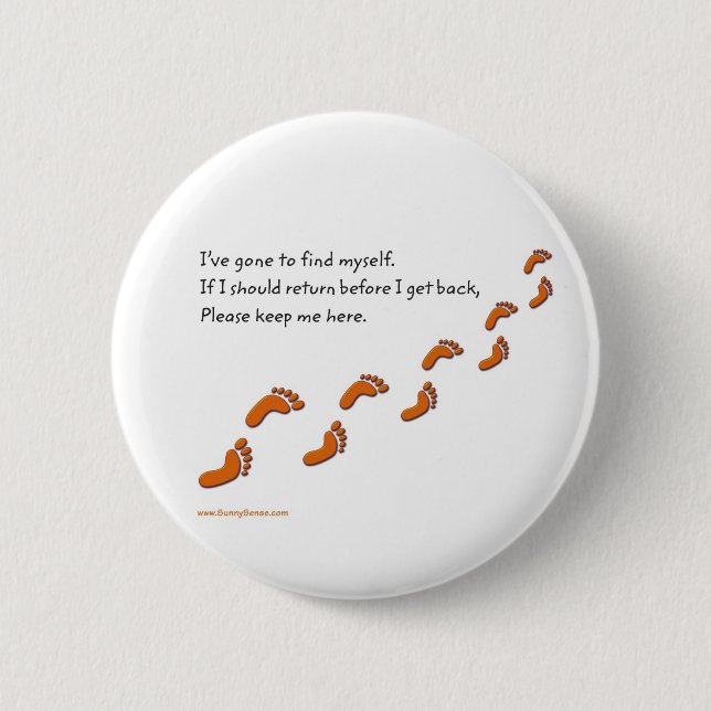 Ich bin gegangen, um die Buttons "Meine FootPrints (Vorderseite)