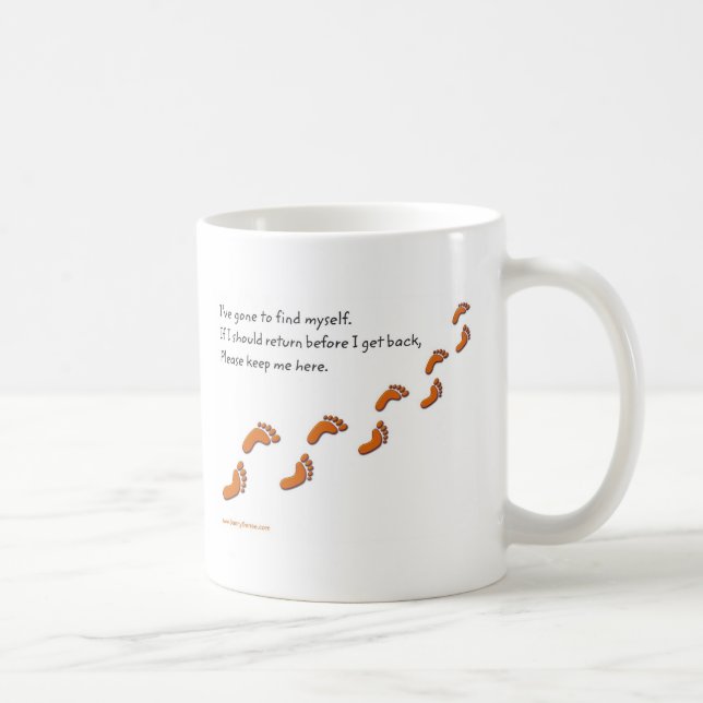 Ich bin gegangen, um meine Footprints in der Tasse (Rechts)