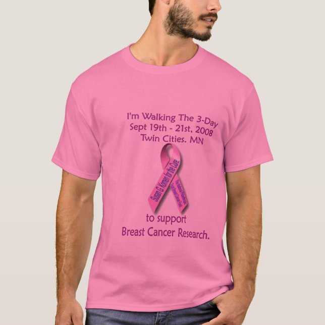 Ich bin gehende Zwillingsstädte 2 T-Shirt (Vorderseite)