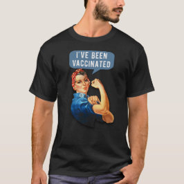 Ich bin geimpft worden - Vintager Riveter Impfstof T-Shirt