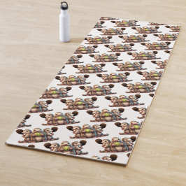 Ich bin gekitzelt, dass dieser Kitzel Lieben zum P Yogamatte