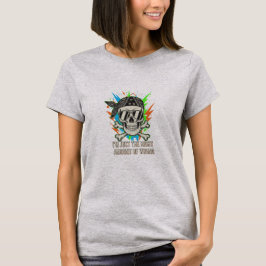 Ich bin genau die richtige Menge falsch T-Shirt