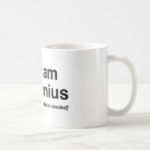 Ich bin Genie Kaffeetasse