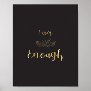 Ich bin genug - 8"x10" poster
