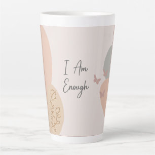 Ich bin genug Inspirationsboho Milchtasse