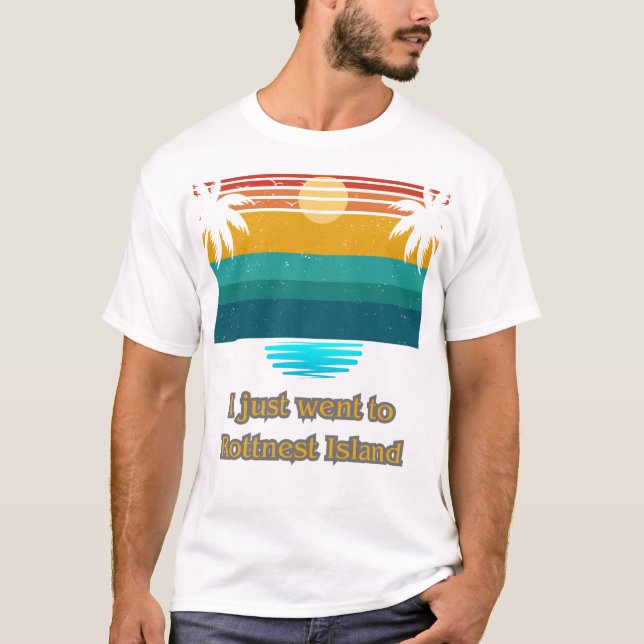 Ich bin gerade auf die Insel Byron Bay Rottnest ge T-Shirt (Vorderseite)