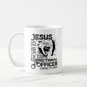 Ich bin gerade eine Korrekturoffizier-Tasse Kaffeetasse