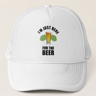 Ich bin gerade hier für das Bier Funny Beer Lover Truckerkappe