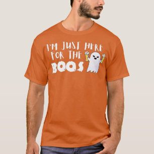 Ich bin gerade hier für das Boos Halloween Funny G T-Shirt